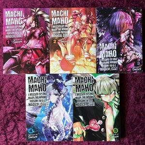 MachiMaho Manga Volumes 1-5